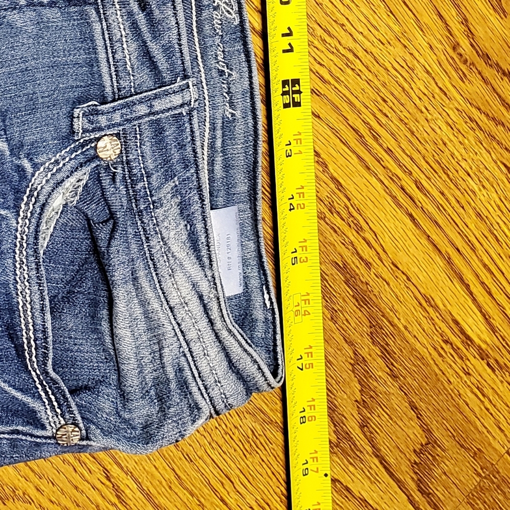 Machine Distressed Jeans Size 13 - Picture 3 of 13